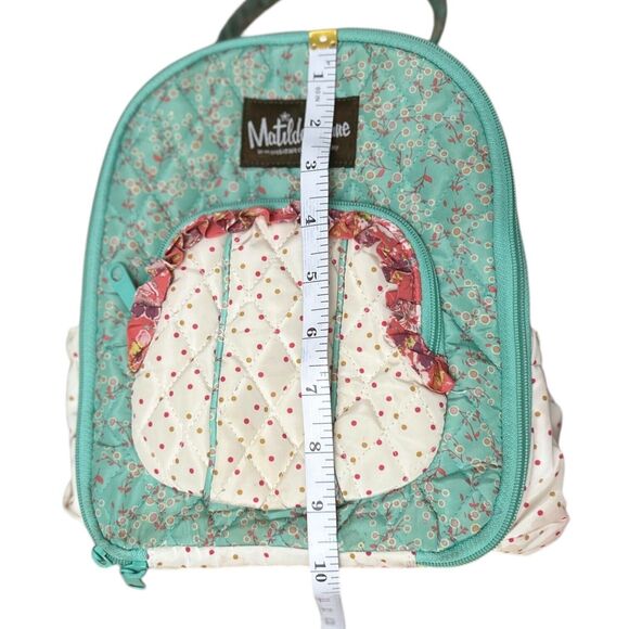 Matilda Jane Floral Lunch Bag Girls Pastel Floral Ruffle Insulated Lunch Tote - Picture 10 of 10